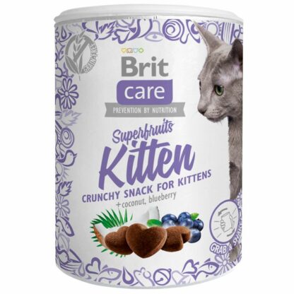 Snack superr frutas kitten brit care 100g