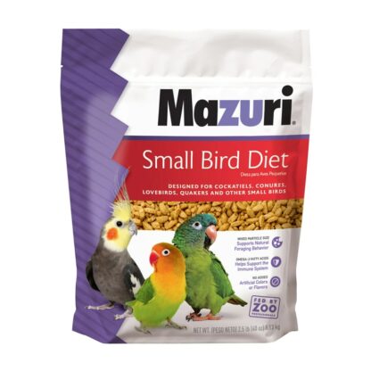 mazuri small bird diet