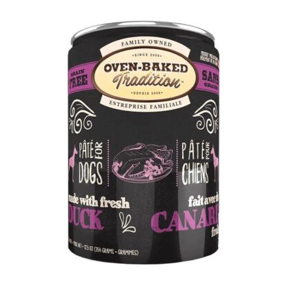 Pate Oven Baked 354g para Perro Sabor Pato