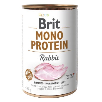 Brit Paté Mono Protein Rabbit 400gr