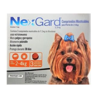 Nexgard 3 Comprimido para Perro de 2 a 4Kg