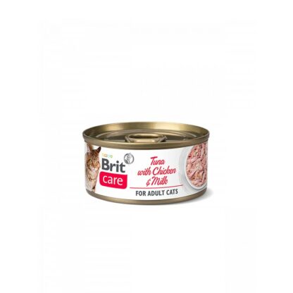 brit care cat tuna with chicken and milk