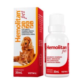 Hemolitan Pet Suplemento Vitamínico 30ml