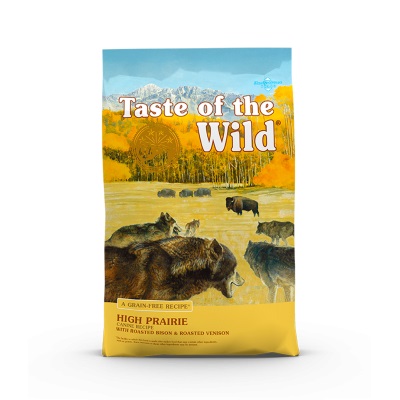 high prairie canine bisonte y venado asado 1