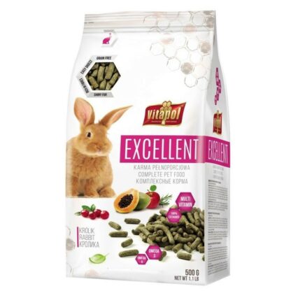 vitapol excellent alimento para conejo 500 g